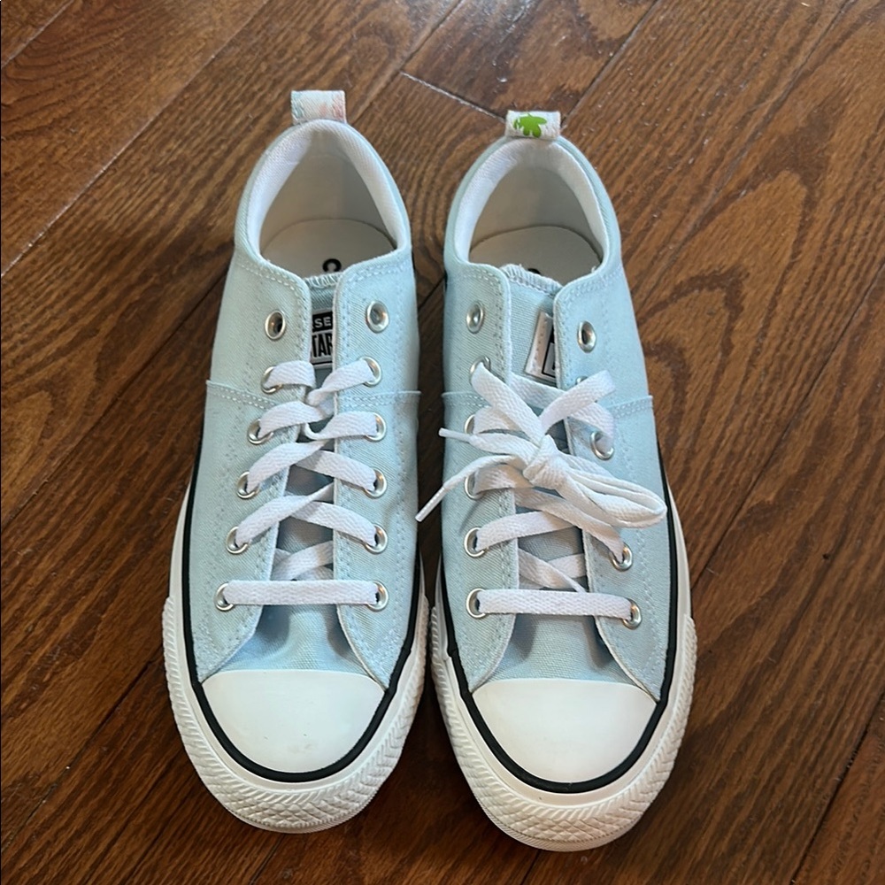 Converse Sky Blue Canvas Sneakers